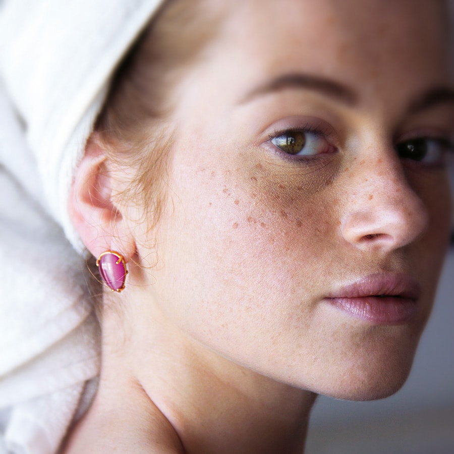 girl with earrings